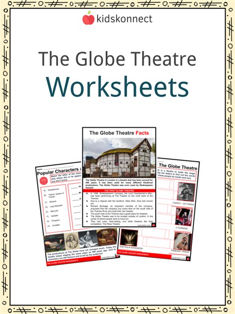 shakespeare's globe worksheet